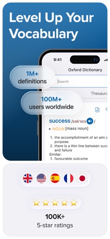 Oxford Dictionary & Thesaurus App Store screenshot 2