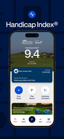 GHIN: Handicap Index® & GPS App Store screenshot 1