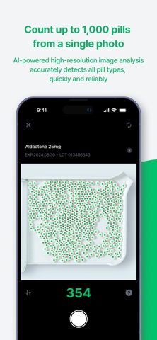 PillEye – tablet, pill counter App Store screenshot 2