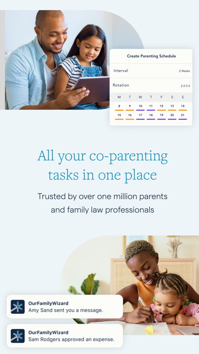 OurFamilyWizard Co-Parent App App Store screenshot 2