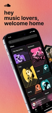 SoundCloud: The Music You Love App Store screenshot 1