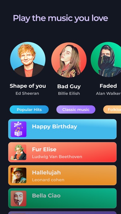 Piano: Keyboard Lessons & Game App Store screenshot 2