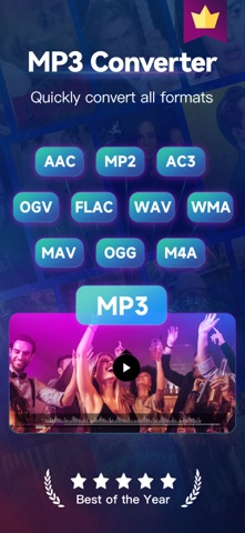 MP3 Converter - Audio Trimmer App Store screenshot 1