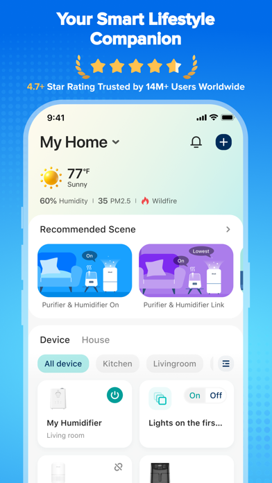 VeSync App Store screenshot 1