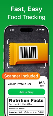 Calorie Counter - MyNetDiary App Store screenshot 2