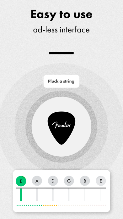 Fender Tune: Guitar Tuner App App Store screenshot 2