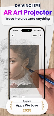 Da Vinci Eye: AR Trace & Draw App Store screenshot 1