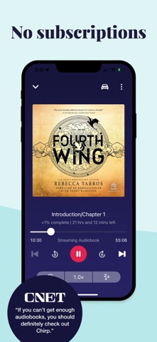 Chirp Audiobooks App Store screenshot 2
