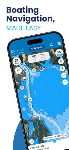 Argo Navigation: Boat GPS, Map App Store screenshot 1