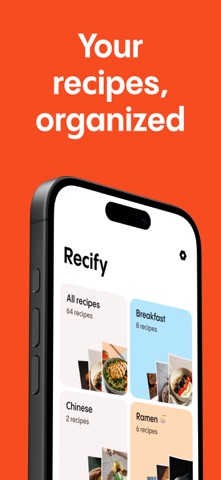 Recipe Keeper & Saver - Recify App Store screenshot 2