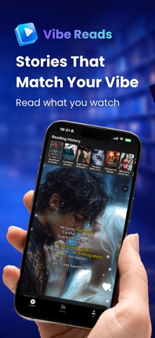 Vibe Reads: Novels & AI Reels App Store screenshot 1