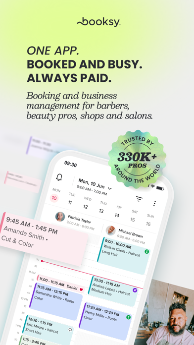 Booksy Biz: Booking & Payments App Store screenshot 1