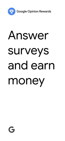 Google Opinion Rewards App Store screenshot 1