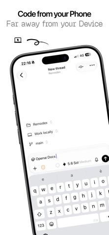 Remodex - Remote AI Coding App Store screenshot 2