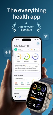 Bevel: AI Health Coach App Store screenshot 1