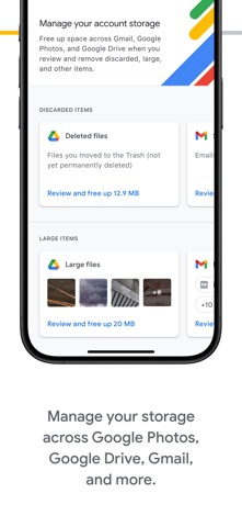 Google One App Store screenshot 2