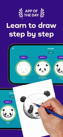 Simply Draw: Learn to Draw App Store screenshot 1