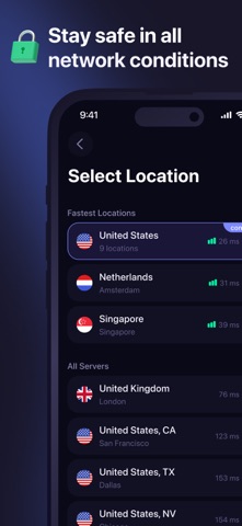 World VPN: Secure & Good Speed App Store screenshot 2