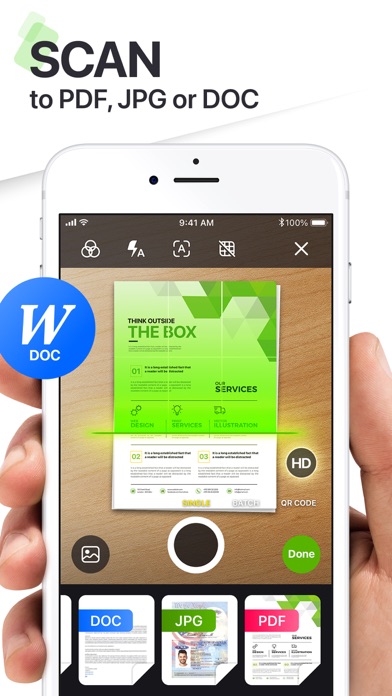 My Scanner: Scan to PDF & Edit App Store screenshot 1