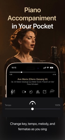 Appcompanist: Vocal Training App Store screenshot 1