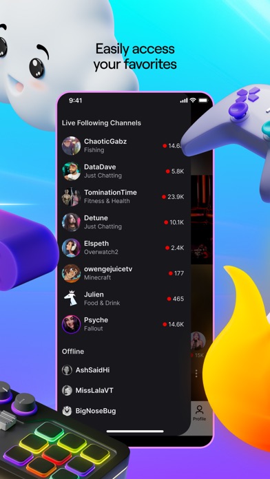 Twitch: Live Streaming App Store screenshot 2