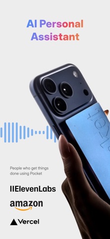 Pocket - AI Personal Assistant App Store screenshot 1