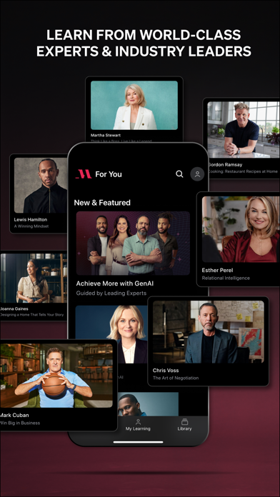 MasterClass: Online Classes App Store screenshot 1