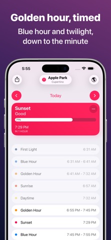 Sunset Predictions: Alpenglow App Store screenshot 2