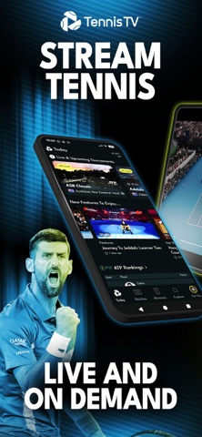 Tennis TV - Live Streaming App Store screenshot 1