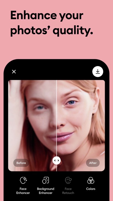 Remini - AI Photo Enhancer App Store screenshot 1