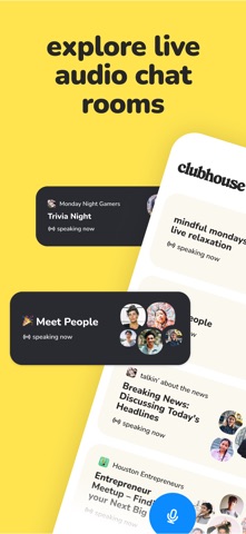 Clubhouse App Store screenshot 1