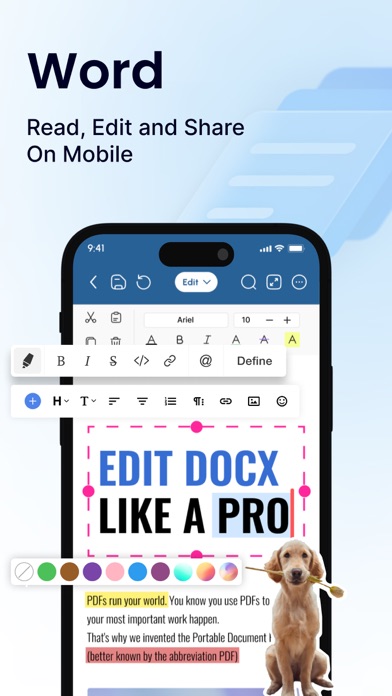 Office Word:Edit Word Document App Store screenshot 1