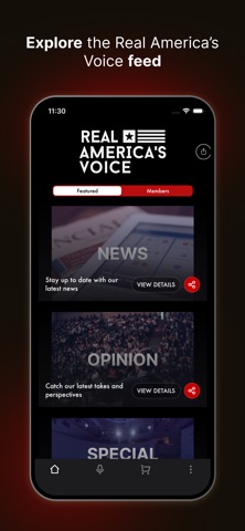 Real America’s Voice News App Store screenshot 2