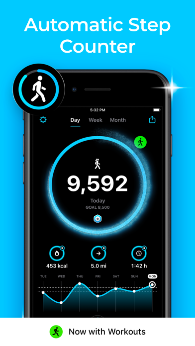 StepsApp Pedometer App Store screenshot 1