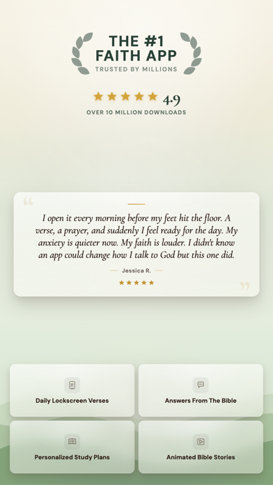 Bible Chat: Daily Devotional App Store screenshot 2