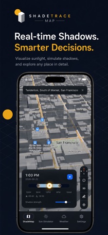 ShadeTraceMap App Store screenshot 1
