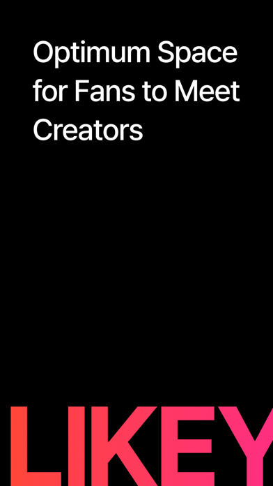 Likey - Interact with Creators App Store screenshot 1