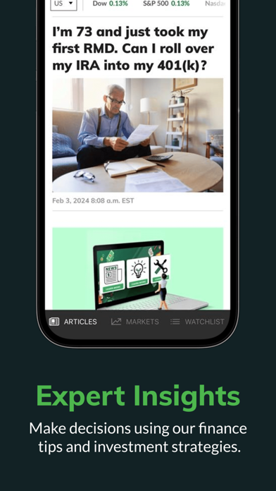 MarketWatch - News & Data App Store screenshot 2