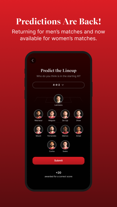 Manchester United Official App App Store screenshot 2