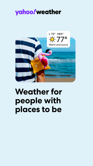 Yahoo Weather: Daily Forecasts App Store screenshot 1