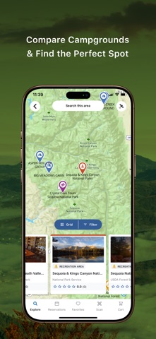 Recreation.gov App Store screenshot 2