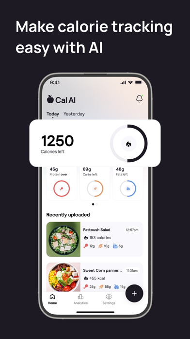 Cal AI - Calorie Tracker App Store screenshot 1