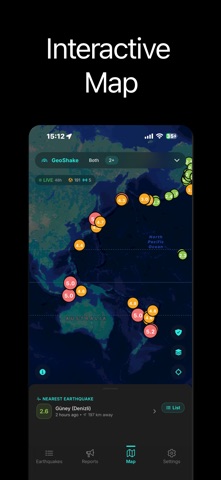 GeoShake - Earthquake Alerts App Store screenshot 2