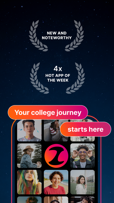 ZeeMee: Meet College Friends App Store screenshot 1