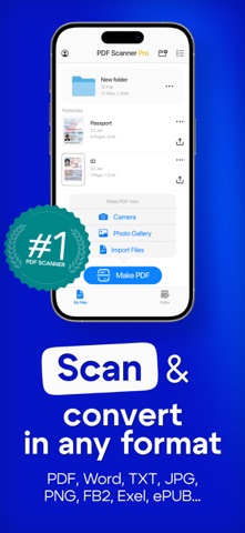 PDF Scanner AI: Scan Documents App Store screenshot 1