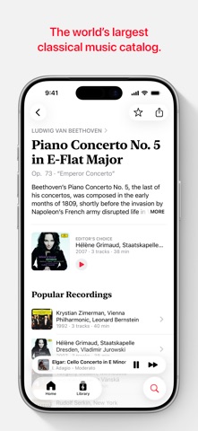 Apple Music Classical App Store screenshot 2