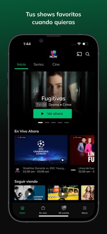 Univision Now App Store screenshot 1
