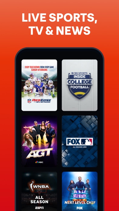 Fubo: Watch Live TV & Sports App Store screenshot 2
