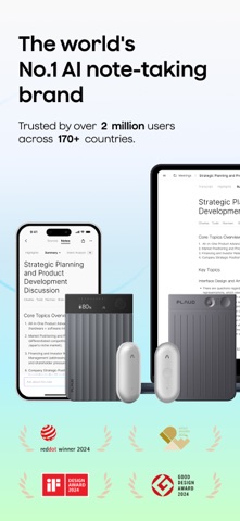 Plaud: AI Note Taker App Store screenshot 1