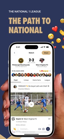 National 1 League App Store screenshot 1